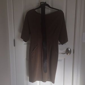 Ellen Tracy Belted Work Dress
